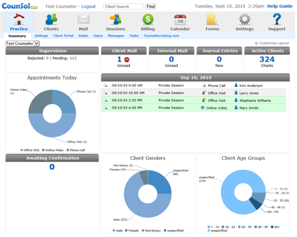 Billing Software For Mental Health Professionals